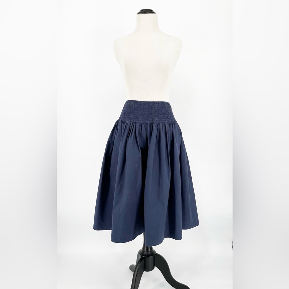 Prada Blue Cotton Skirt - Picture 2 of 12